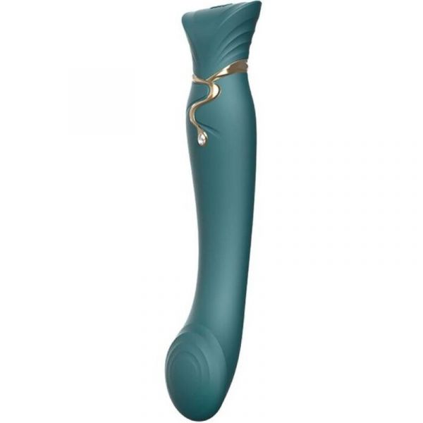 Zalo Queen G-spot Puls Wave Vibrador Vibe Verde