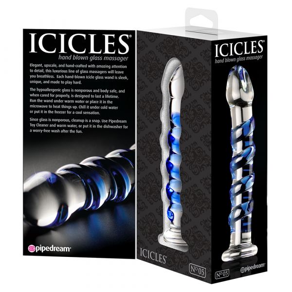 Pipedream Dildo Vidro Icicles 05