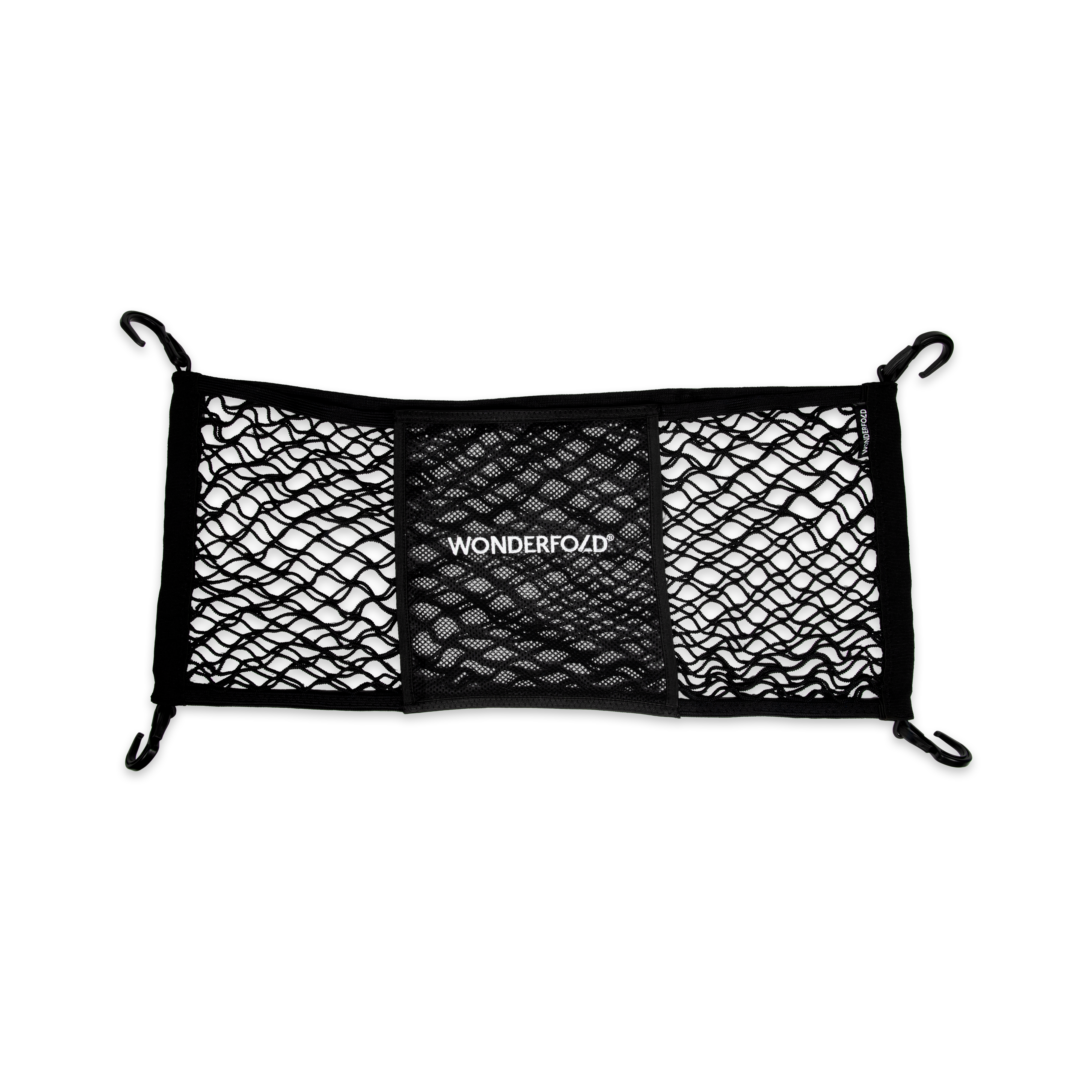 Bolsa de rede WonderNet Cargo (serve em todos os vagões) - novo design - Preta