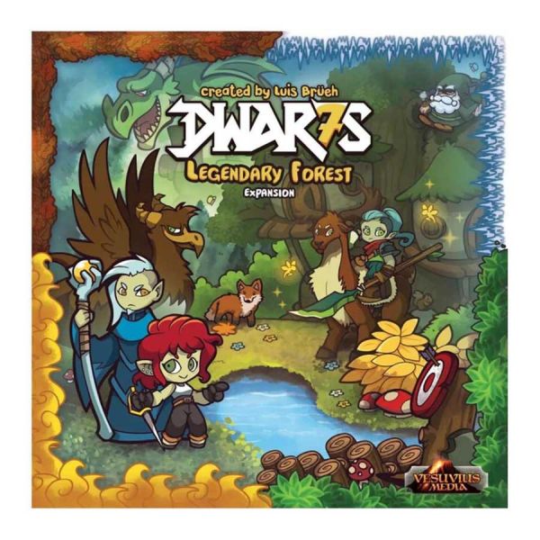 Asmodee Jogo De Tabuleiro Dwar7s Forest Legendary (EN)