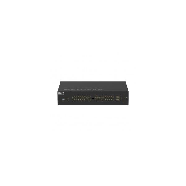 Netgear GSM4248UX-100EUS Av Line M4250-40G8XF-PoE++ 40x1G Ultra90 Poe++ 802.3bt 2880W And 8xSFP+ Managed Switch - GSM4248UX-100EUS