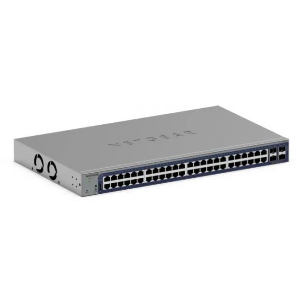 Netgear GS752TX-300EUS Switch Gigabit 48 Portas SFP+ Cloud Managed Rack 1U