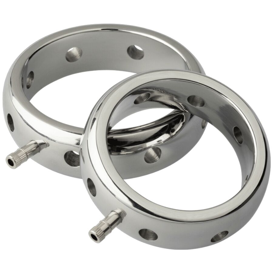 ELECTRASTIM - ANEL PENIANO ELETROMAGNÉTICO DE METAL PRESTIGE 50 MM