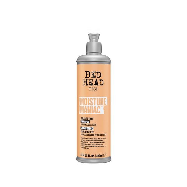 Tigi Bed Head Moisture Maniac Shampoo Nutritivo de Limpeza Seco 400ml