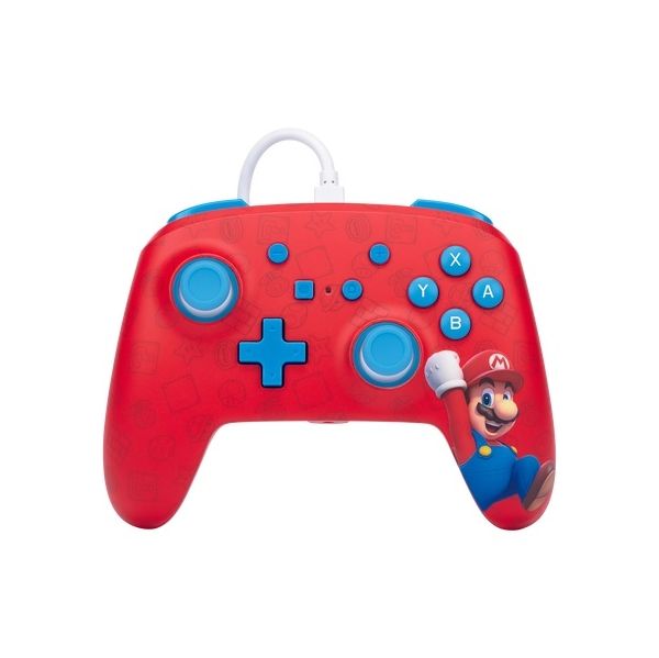 PowerA Comando Nintendo Switch Enhanced Wired Woo-hoo Mario