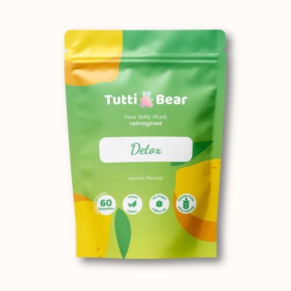 Tutti Bear Gomas Detox 60 Gomas Limão