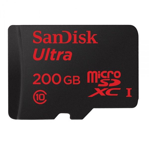 SanDisk 200GB Micro SDXC Ultra Class 10 UHS-I - SDSDQUAN-200G-G4A