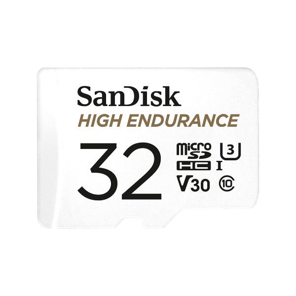 SanDisk 32GB Micro SDXC High Endurance UHS-I U3 V30 Class 10