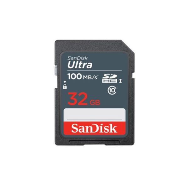 SanDisk 32GB SDHC Ultra 100MB/s Class 10 - SDSDUNR-032G-GN3IN