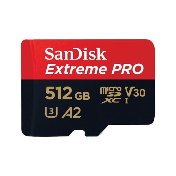 Sandisk Cartão de Memória Micro SDXC Extreme PRO 512GB 200 MB/s Classe 3