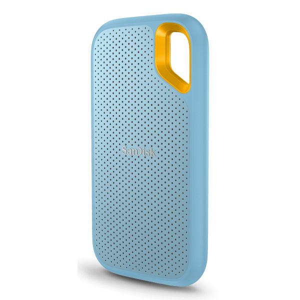 Disco Externo SSD SanDisk 2TB Extreme Portable V2 USB 3.2 Gen 2 Cifrado Azul