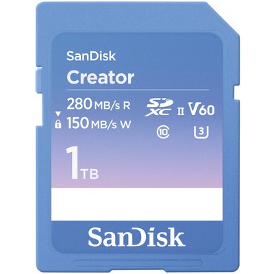 SanDisk Creator 1 TB SDXC UHS-II Class 10