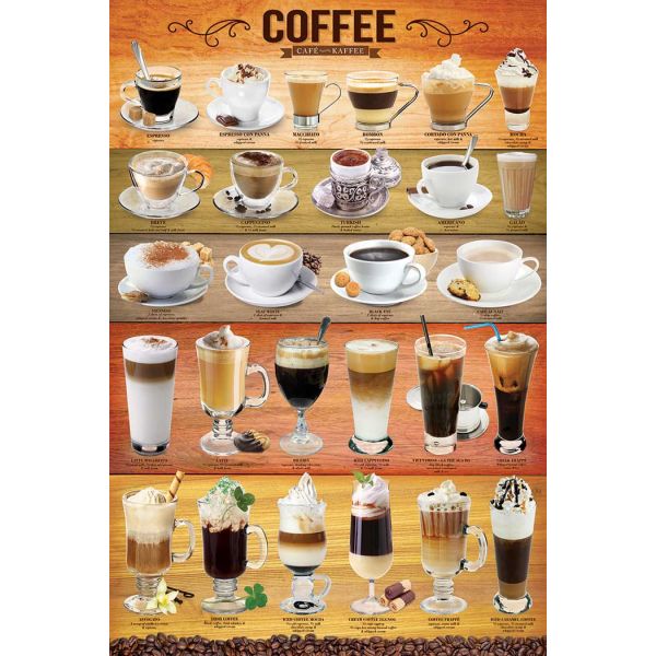 Eurographics Puzzle Cafés do Mundo de 1000 Peças