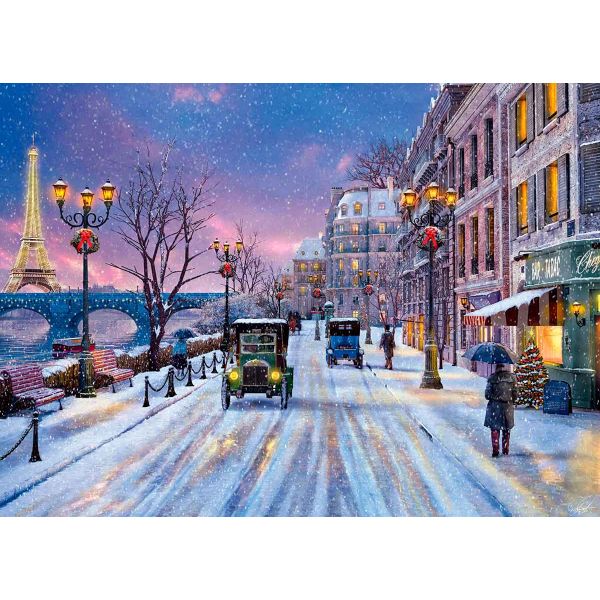 Eurographics Puzzle Véspera de Natal em Paris de 1000 Peças