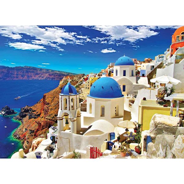 Eurographics Puzzle Santorini Grécia 1000 Peças