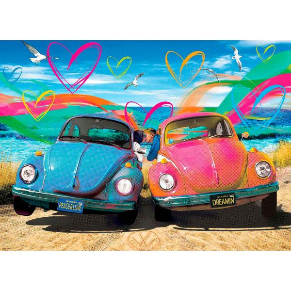 Eurographics Puzzle Vw Escaravelho do Amor 1000 Peças