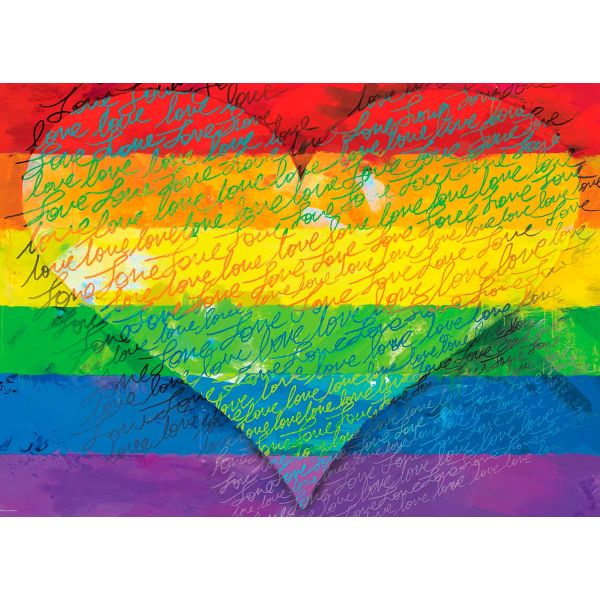 Eurographics Puzzle Amor e Orgulho 1000 Peças
