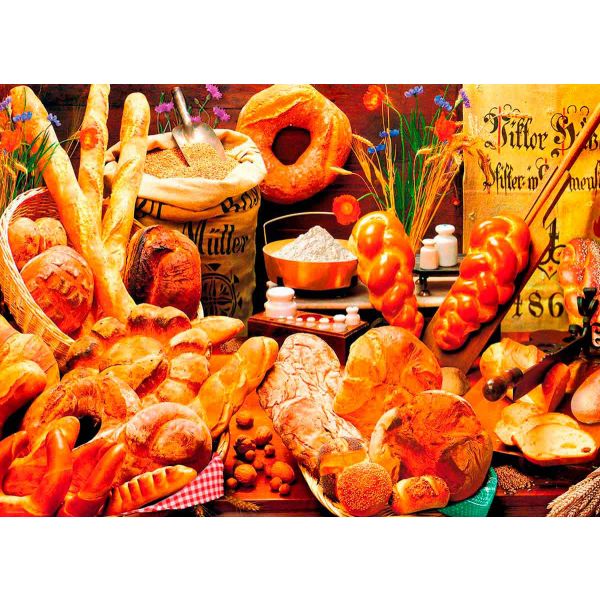 Eurographics Puzzle Mesa de Pão 1000 Peças