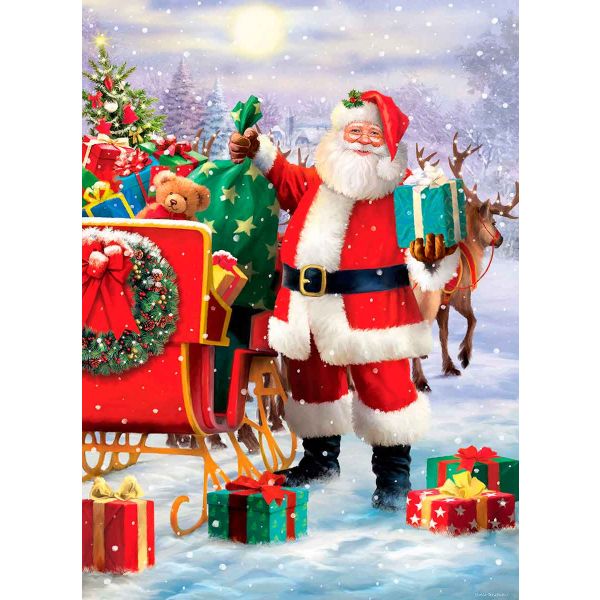 Eurographics Puzzle Pai Natal Sleigh 1000 Peças