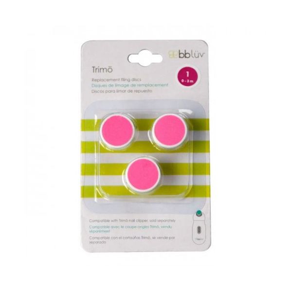 Bbluv Trimö Pack 3 Peças de Reposição para Lima Elétrica Etapa 1 (0-3m) B0157