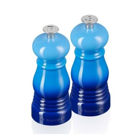 SET MOINHOS SAL E PIMENTA MINI LE CREUSET AZURE