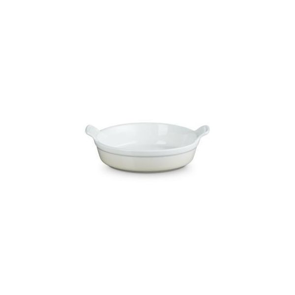 Le Creuset Tabuleiro Redondo 24cm Heritage, Merengue 61129247160007