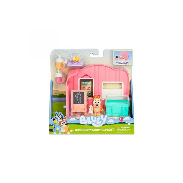Famosa Bluey Loja de Gelados Playset (10x17x12,5cm)