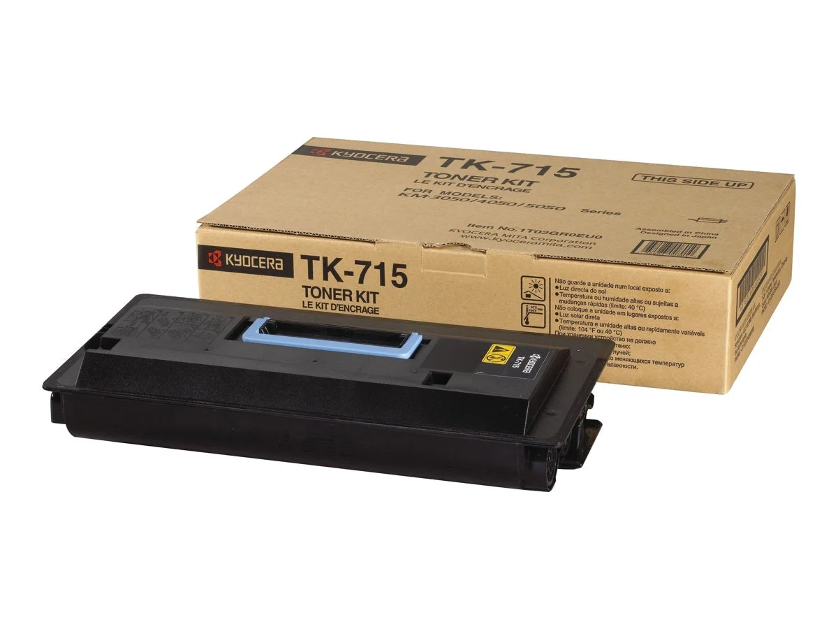 Kyocera TK715 Preto Cartucho de Toner Original – 1T02GR0EU0