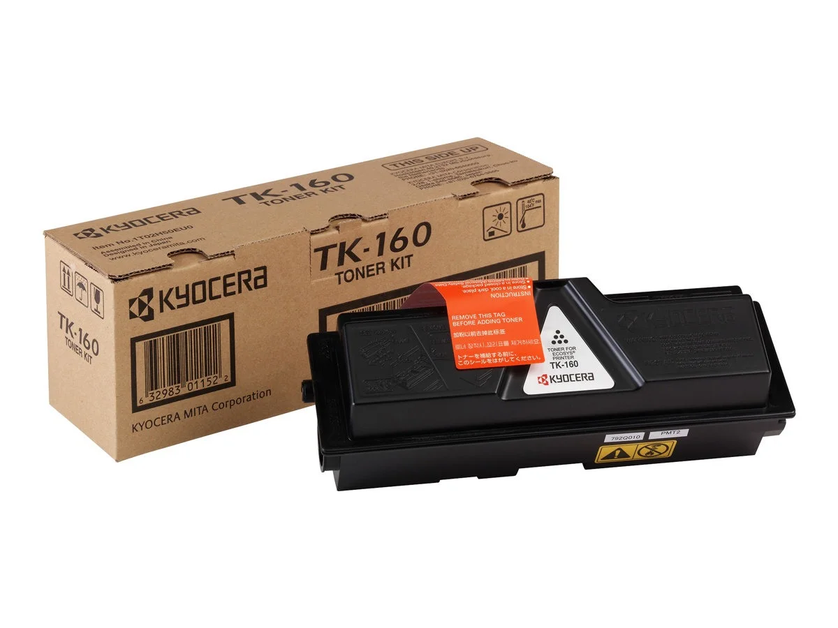 Kyocera TK160 Preto Cartucho de Toner Original – 1T02LY0NL0/1T02LY0NLC