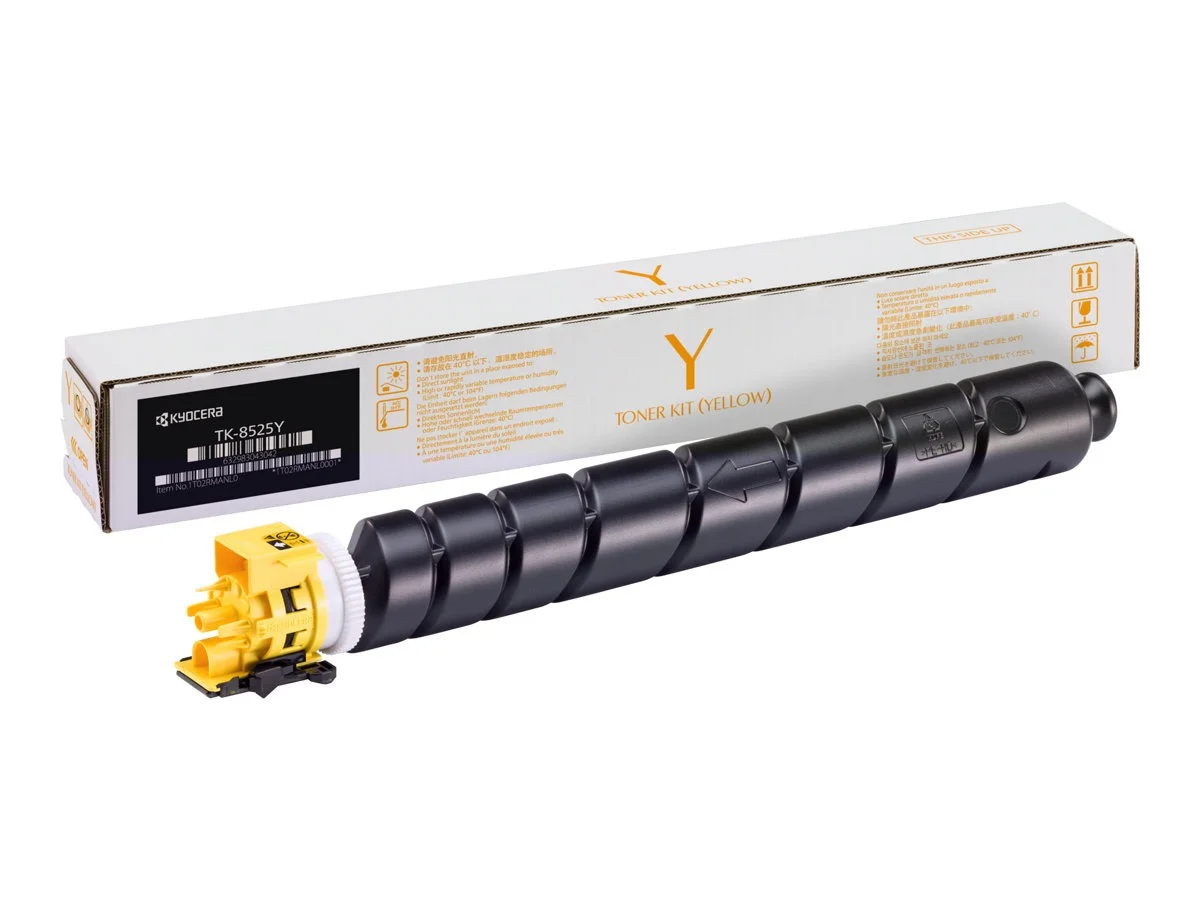 Kyocera TK8525 Amarelo Cartucho de Toner Original – 1T02RMANL0/1T02RMANL1/TK8525Y