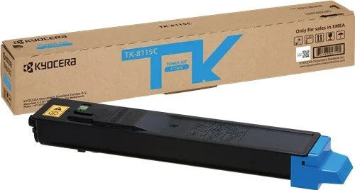 Kyocera TK8115 Azul Cartucho de Toner Original – 1T02P3CNL0/TK8115C