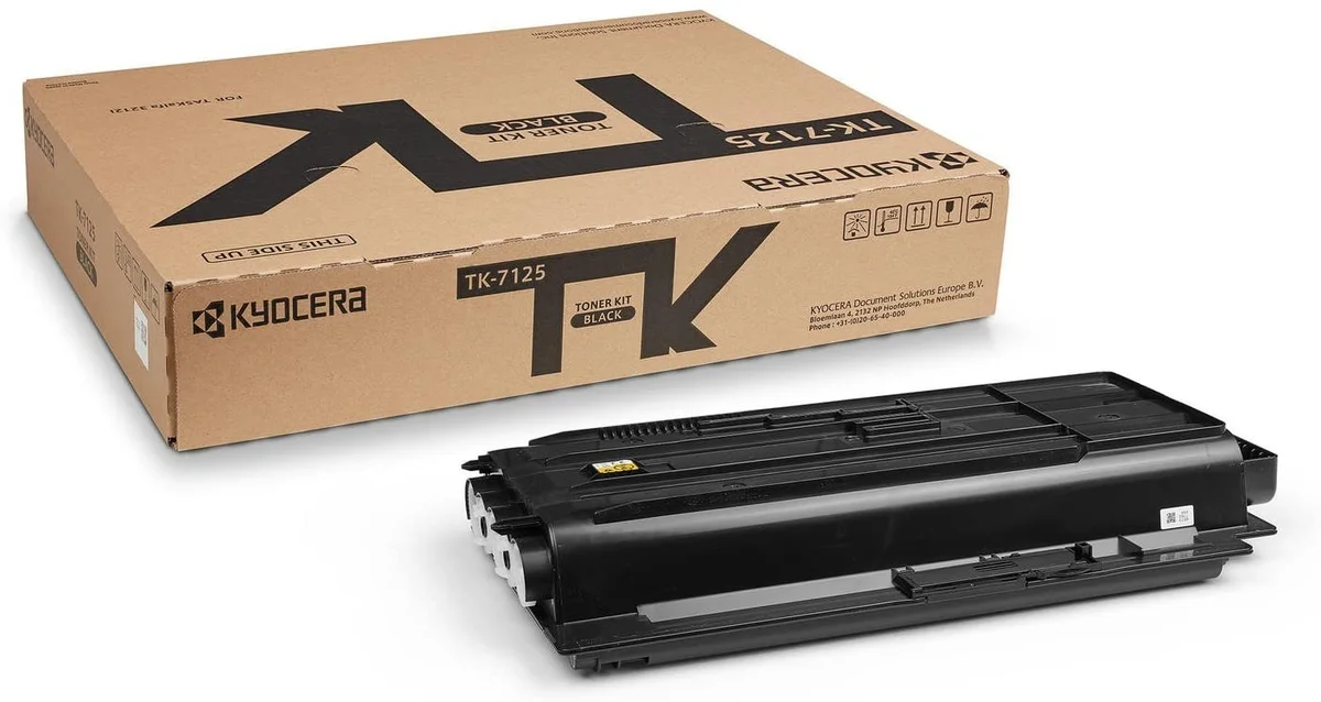 Kyocera TK7125 Preto Cartucho de Toner Original – 1T02V70NL0