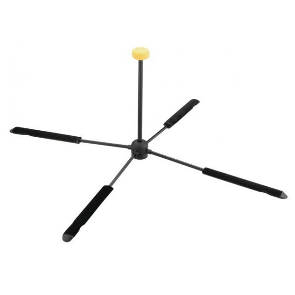 Hercules Stands Suporte Flauta Hercules DS460B Travlite Preto