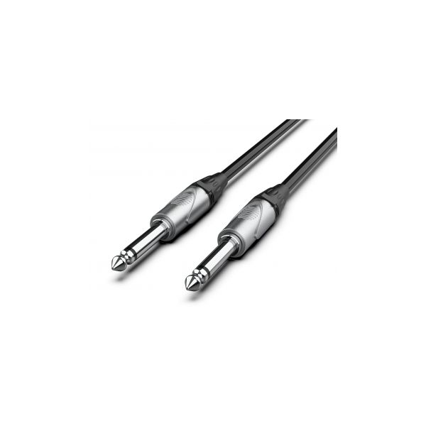 Audibax Pro Cabo Jack Mono Para Jack Mono 1 metro