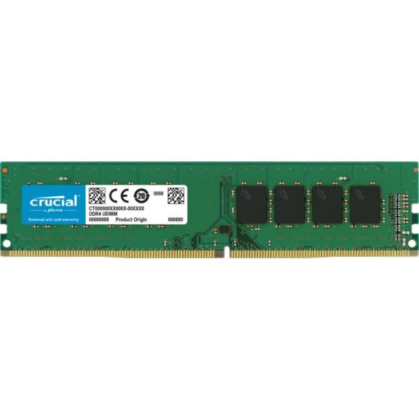 Memória RAM Crucial 32GB DDR4 3200 MT/s UDIMM 288pin CL19 - CT32G4DFD832A