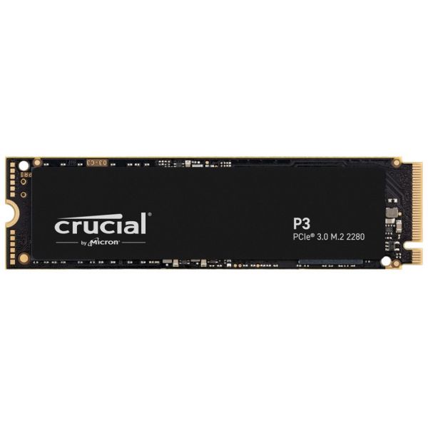 SSD Crucial 1TB P3 M.2 2280 NVMe - CT1000P3SSD8