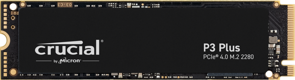 SSD Crucial 1TB P3 Plus M.2 2280 NVMe - CT1000P3PSSD8