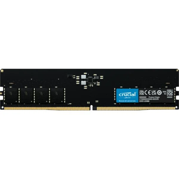 Memória RAM Crucial CT32G56C46U5T 32GB DDR5 5600MHz CL46 Black