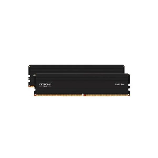 Memória RAM Crucial 32GB Pro (2x16GB) DDR5 5600mhz CL46 Black