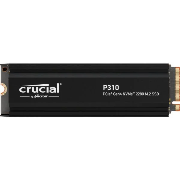 SSD Crucial 4TB P310 MM.2 2280 NVMe c/ Heatsink