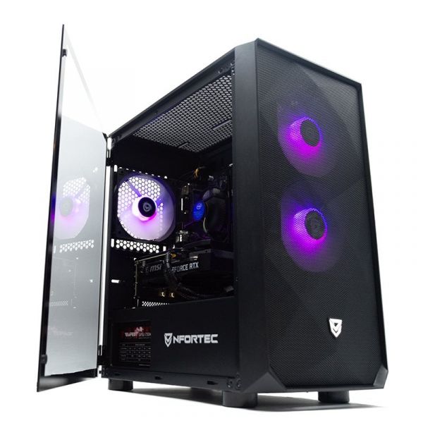 PcCom Lite Intel Core i5-10400F / 16GB / 1TB SSD / RTX 3050 Preto