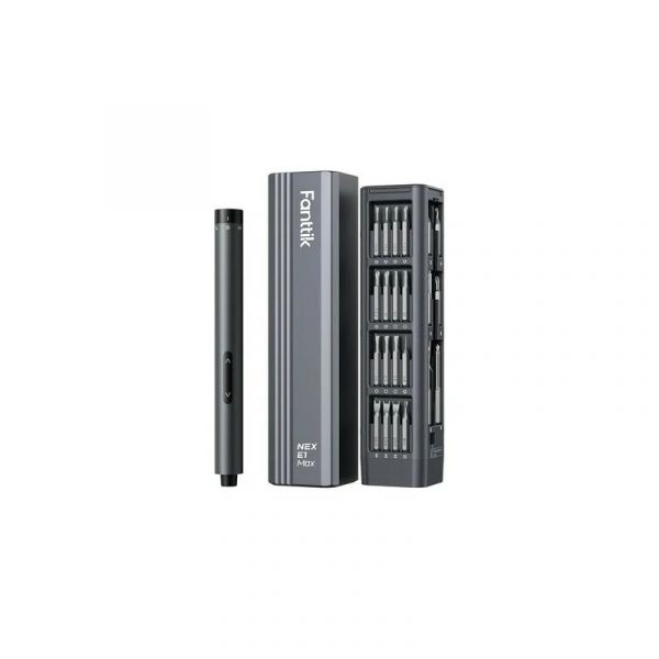 Fanttik Conjunto de Parafusadeira Elétrica E1 Max 3.7V Cinza
