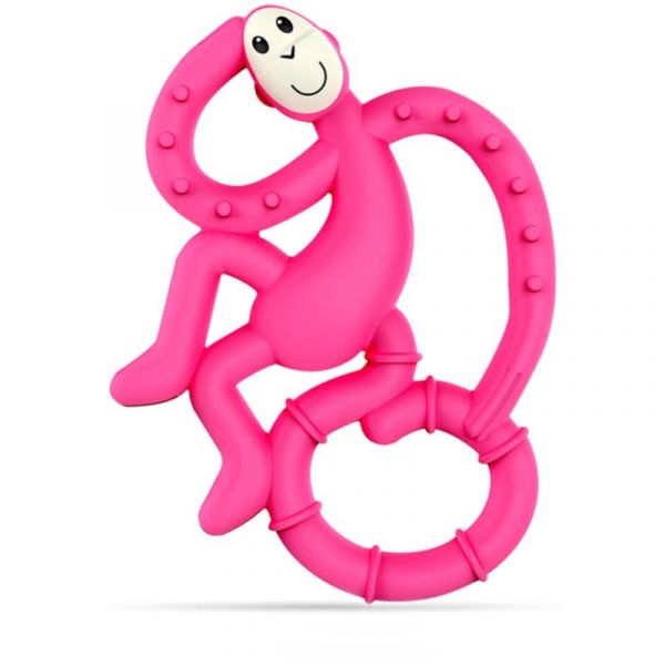 Matchstick Monkey Mini Monkey Teether Mordedor com Aditivo Antimicrobiano