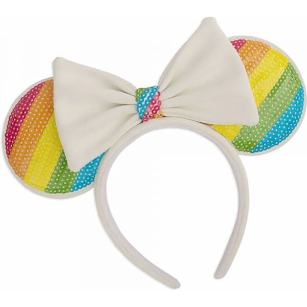 Loungefly Diadema Orelhas Minnie Rainbow Único