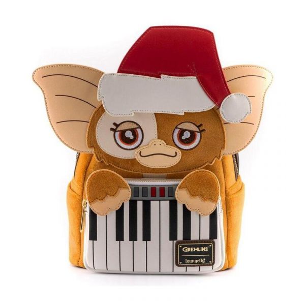 Loungefly Mini Mochila Gremlins Gizmo Navideño