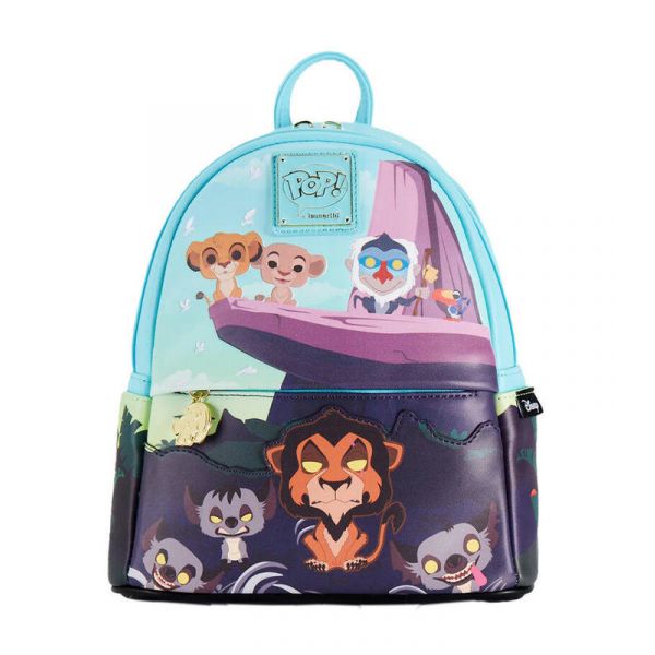 Loungefly Mochila Pré Escolar Roca Del Orgullo El Rey Leon Disney 26Cm