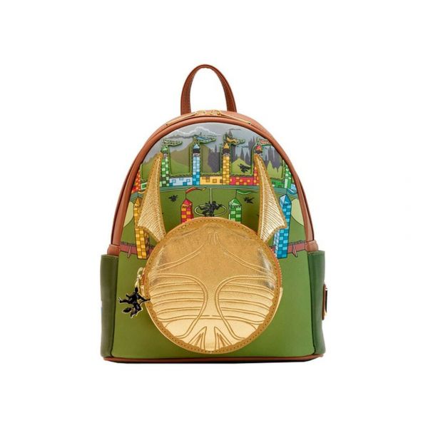 Loungefly Mochila Golden Snitch 26cm
