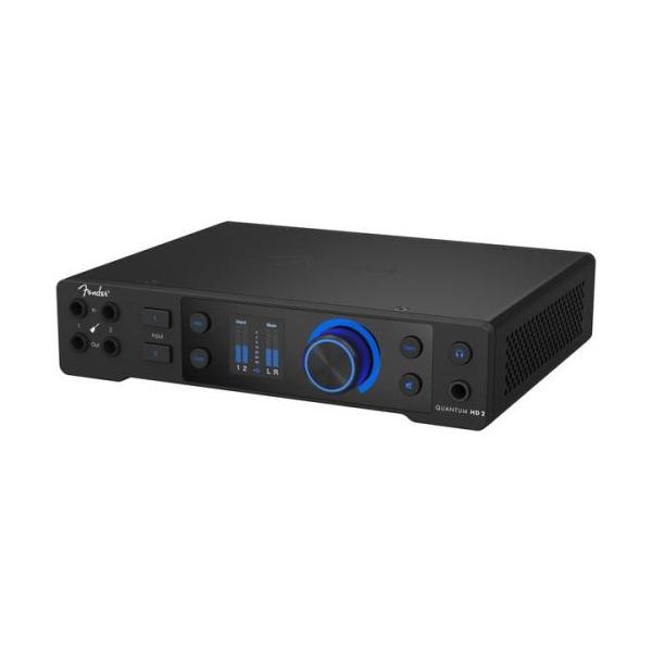 Fender Interface de Áudio Quantum HD 2 USB-C com Pré-amplificadores MAX-HD