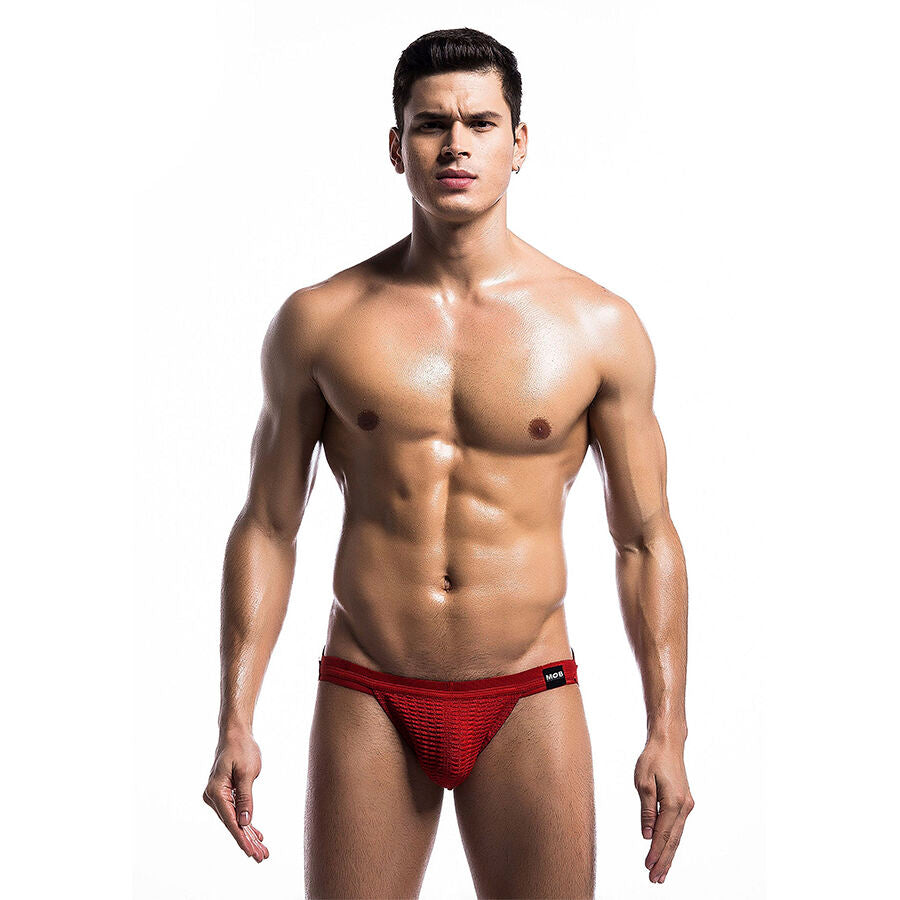 MOB - FETISH JOCKSTRAP SWIMSUMS VERMELHO TAMANHO G