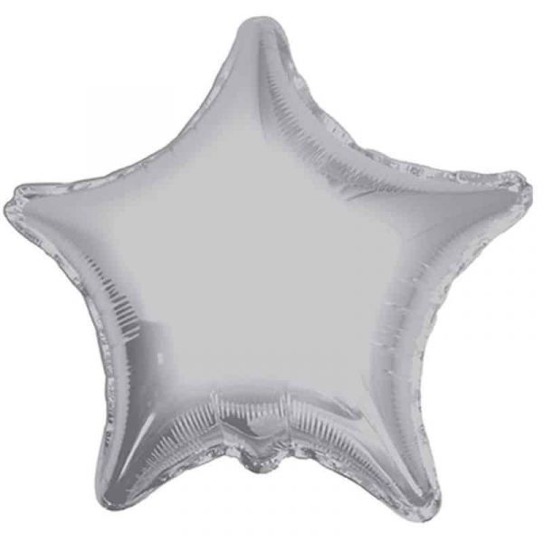 Kaleidoscope Balão Foil 18" Estrela Prateado - 140017575